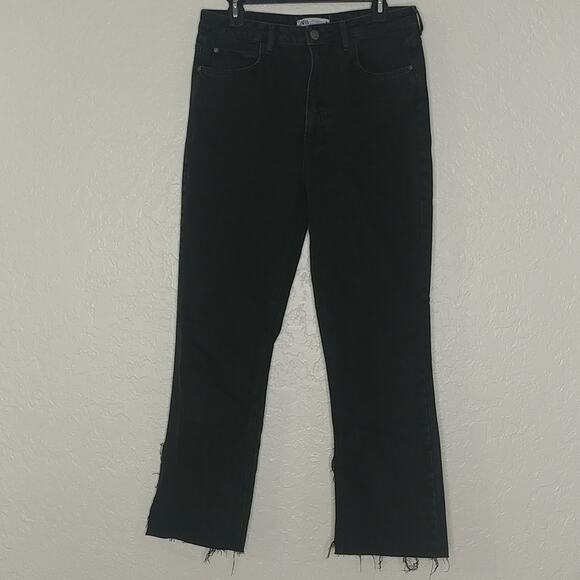 Zara Jeans Black Size 10 - Picture 2 of 6